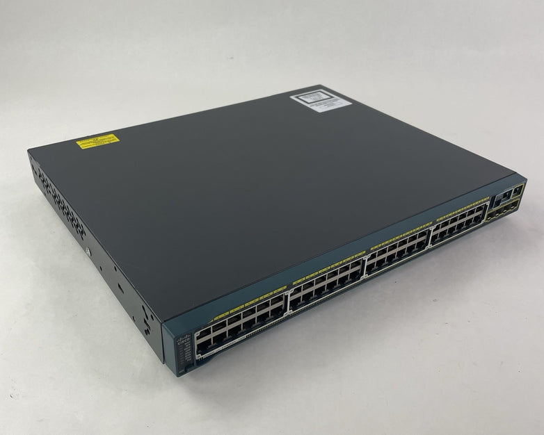 Cisco WS-C2960S-48FPS-L PoE+ Tested and Reset