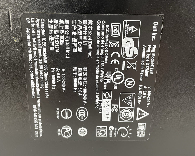 Dell Optiplex 390 MT Intel Core i3-2120 3.30 GHz 4 GB Ram No HDD No OS