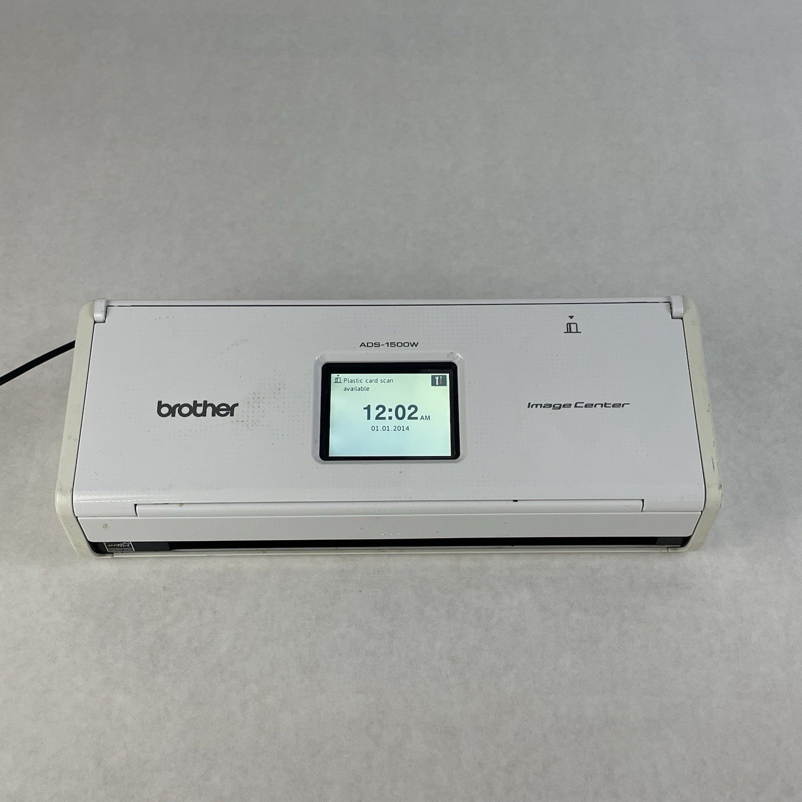 Brother ImageCenter ADS-1500W Document Scanner Tested No Power Cord2