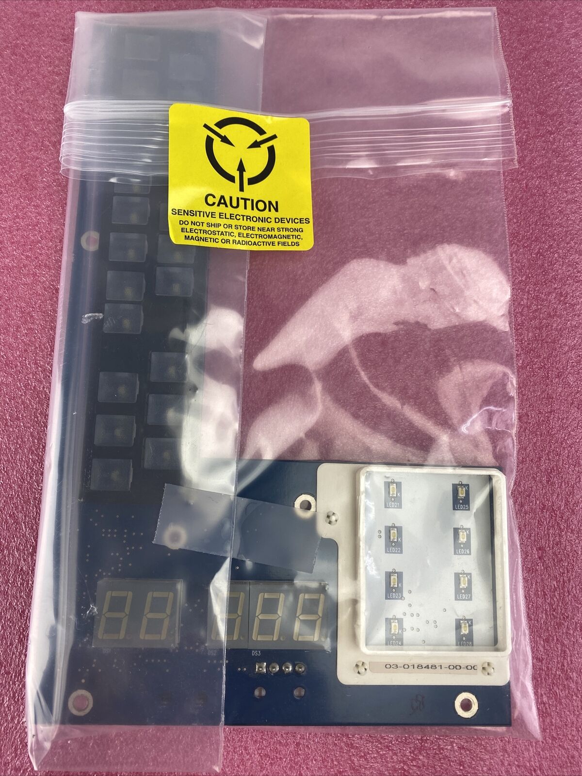 WMS 6779-018026-01-00 BB1 20 Line 5 Digit 7 sec Display Board A0180260100$$R03SG