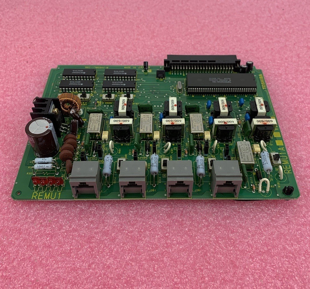 Toshiba Strata REMU1A V.2 Trunk Circuit Card