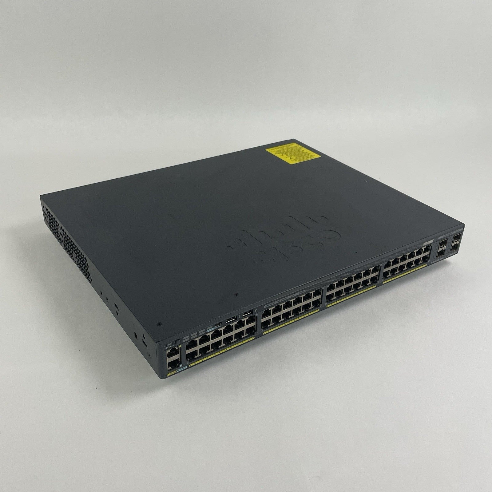 Cisco WS-C2960X-48FPS-L  48 port GIG POE+ Switch Tested & Reset0