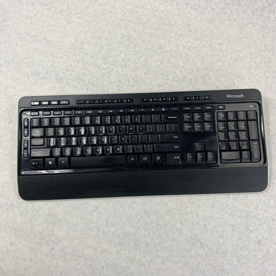 Microsoft Desktop 3050 Wireless Keyboard Model 1729 - No USB Receiver