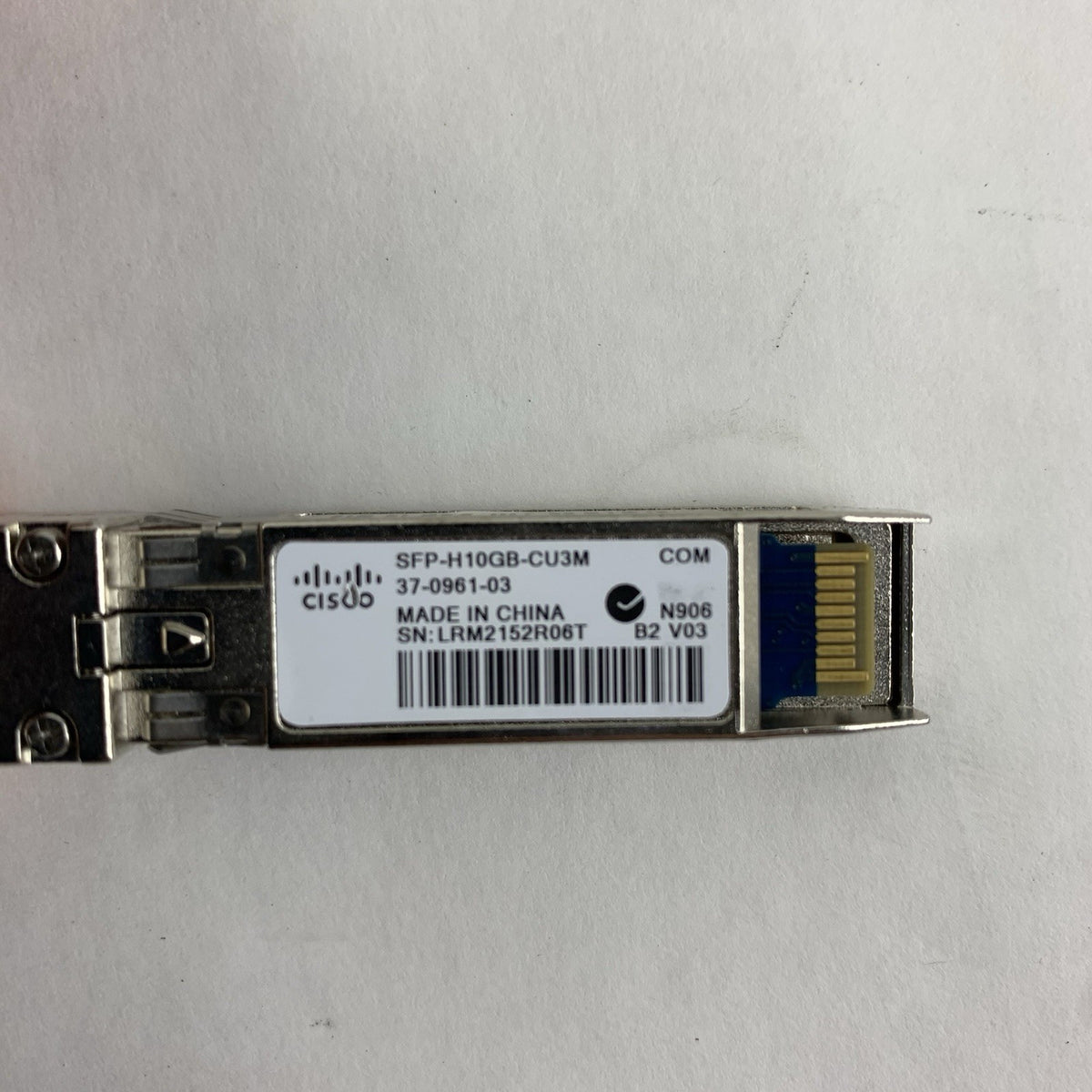Cisco SFP-H10GB-CU3M 10GBASE-CU Passive Cable 3M - Untested6