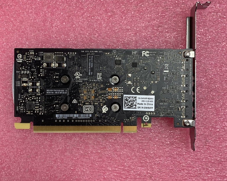 Dell Nvidia Quadro P400 Video Graphics Card