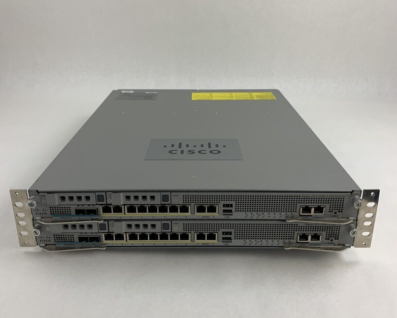 Cisco ASA 5585 8-Port Firewall Security Appliance 2x 5580-X SSP-10 Card No OS