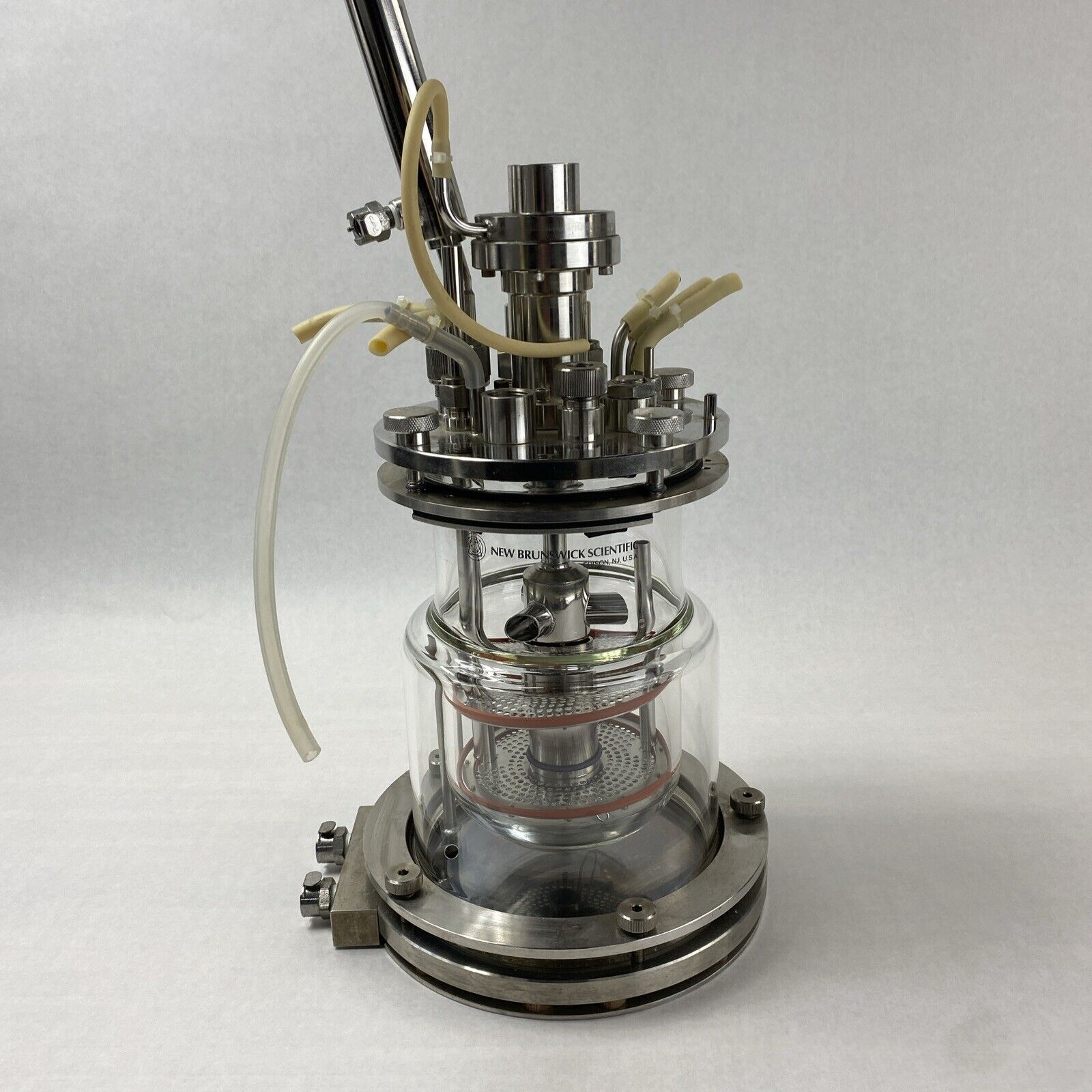 New Brunswick Scientific C842 Glass Jacketed Vessel Bioreactor