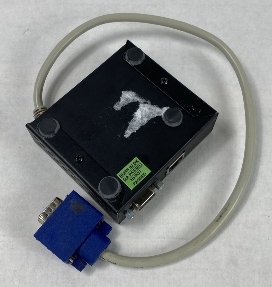 NTI Xtendex V-300 CAT5 VGA Video Extender Local Unit No Power Supply