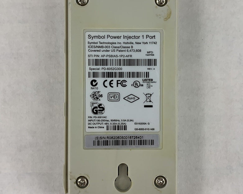 Symbol AP-PSBIAS-1P2-AFR Power Injector 1 Port (Lot of 5)