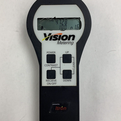 Vision Metering Sentry 900 Handheld ERT Modular Reader Powers On