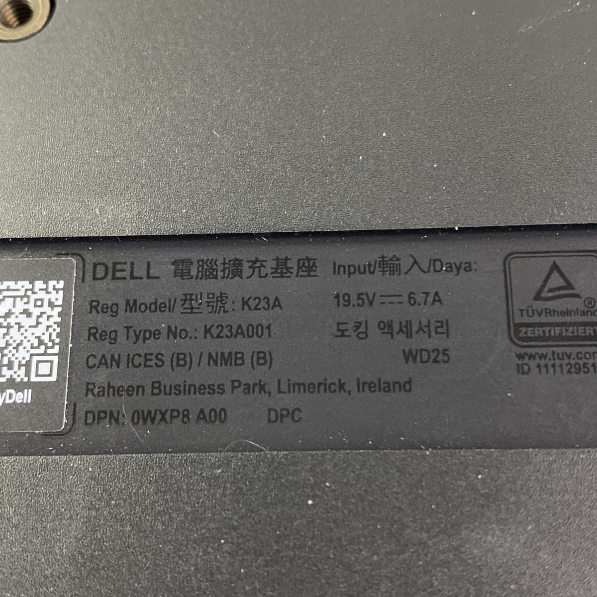 Dell K23A USB-C Docking Station - No AC Adapter11
