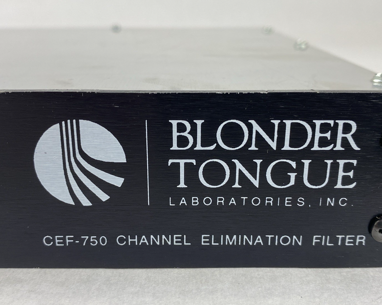 Blonder Tongue CEF-750 Channel Elimination Filter