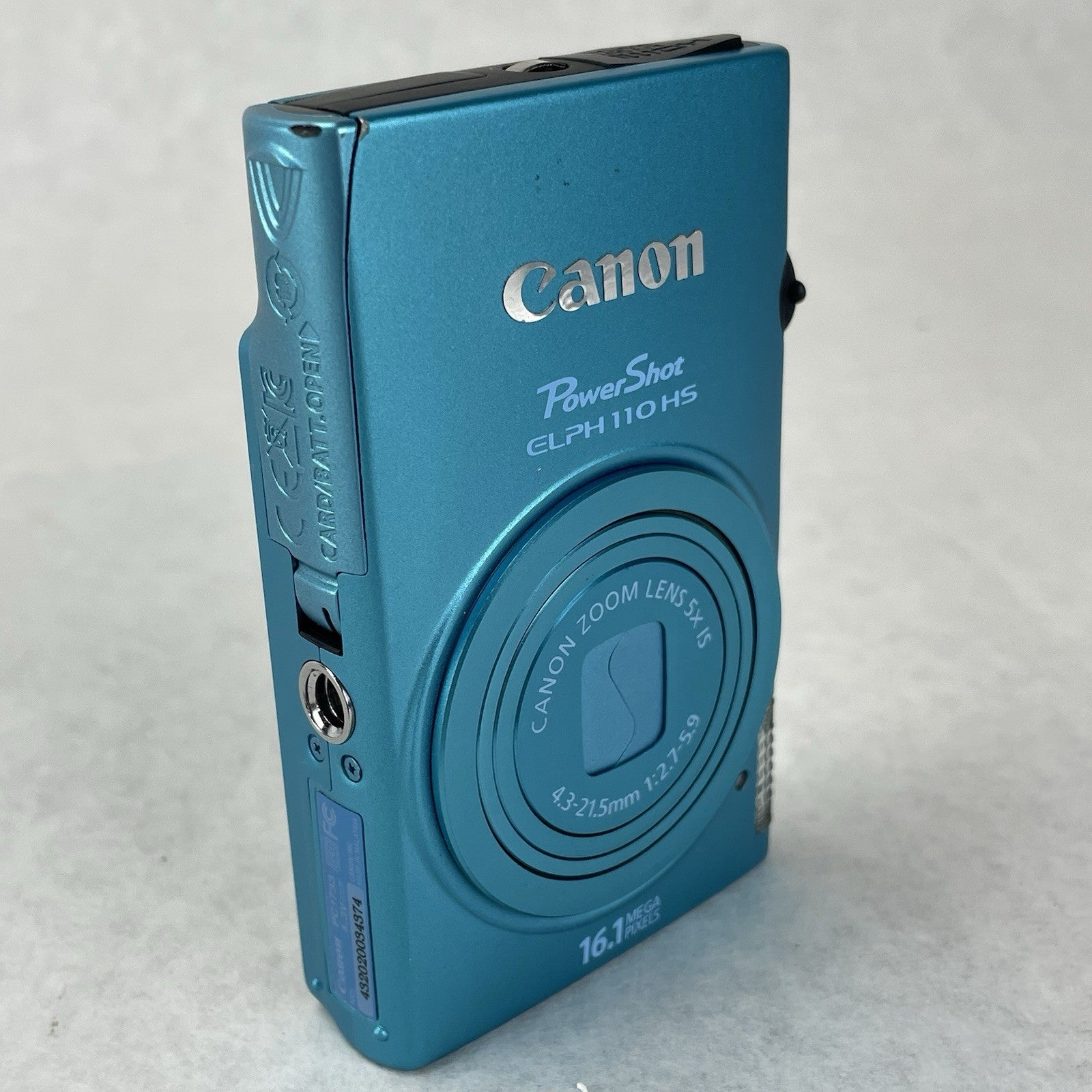 Canon PC1733 ELPH 110 HS 16.1MP Full HD Camera Blue No Memory Tested Reset0