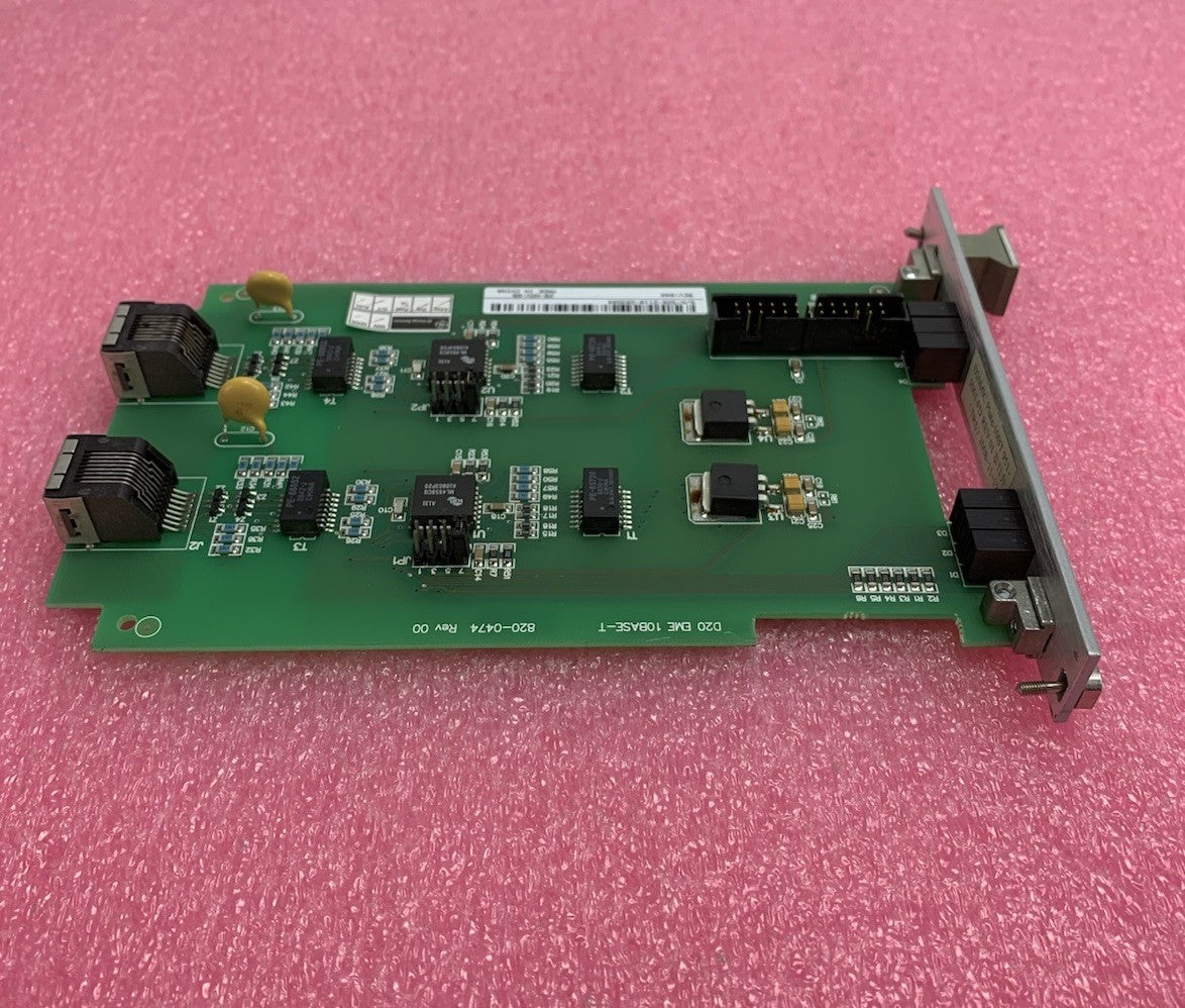 GE D20 EME 10BASE-T 820-0474 Interface Card