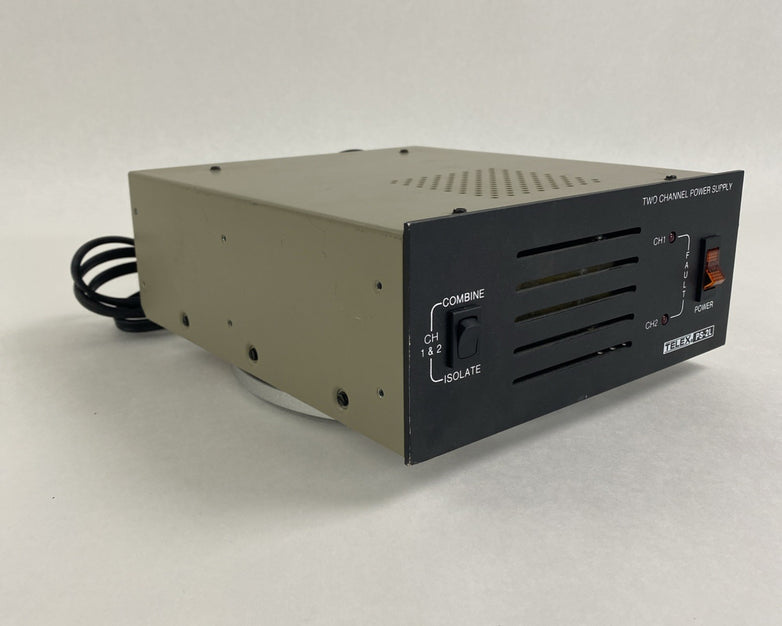 Telex PS-2L Two Channel Power Supply Power Tested