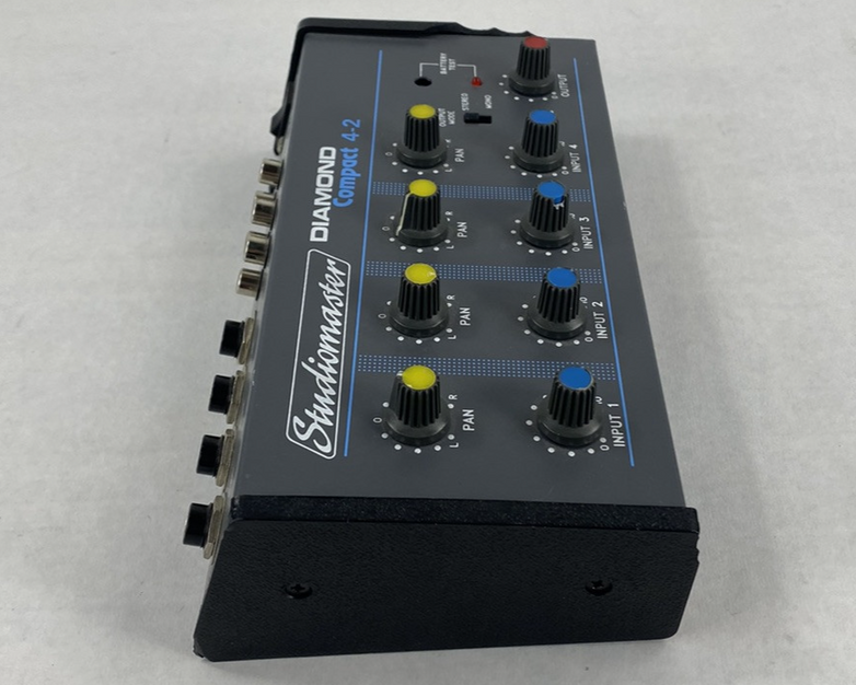 Studiomaster Diamond Compact 4-2 Audio Mixer - Parts or Repair