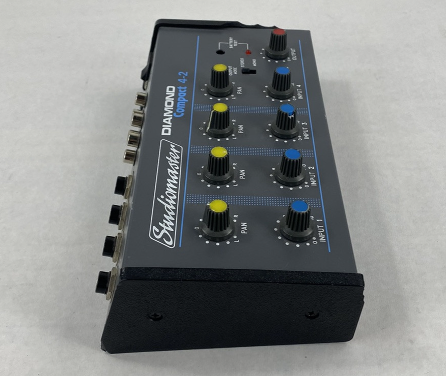 Studiomaster Diamond Compact 4-2 Audio Mixer - Parts or Repair