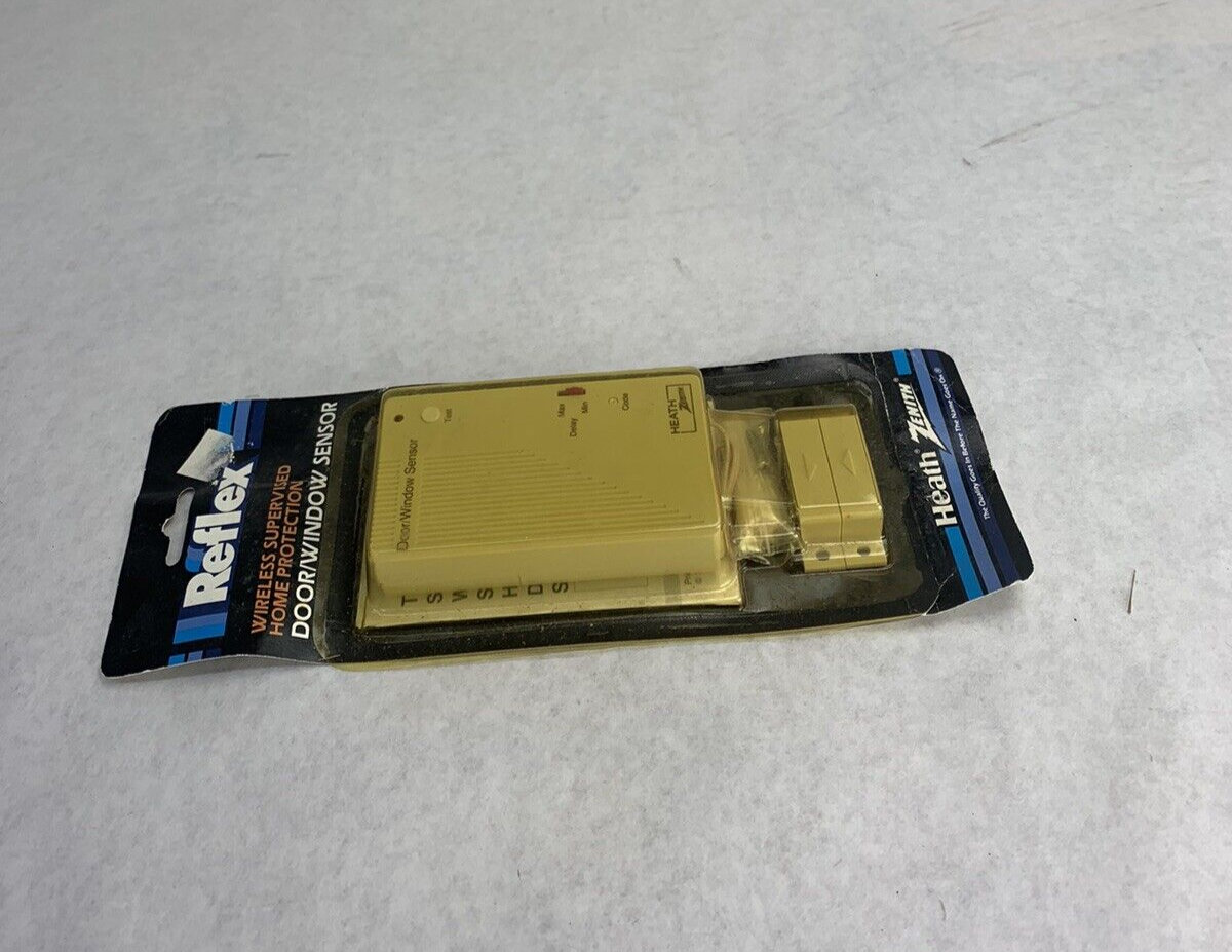 Heath Zenith Reflex Wireless Supervised Home Protection Door/Window Sensor