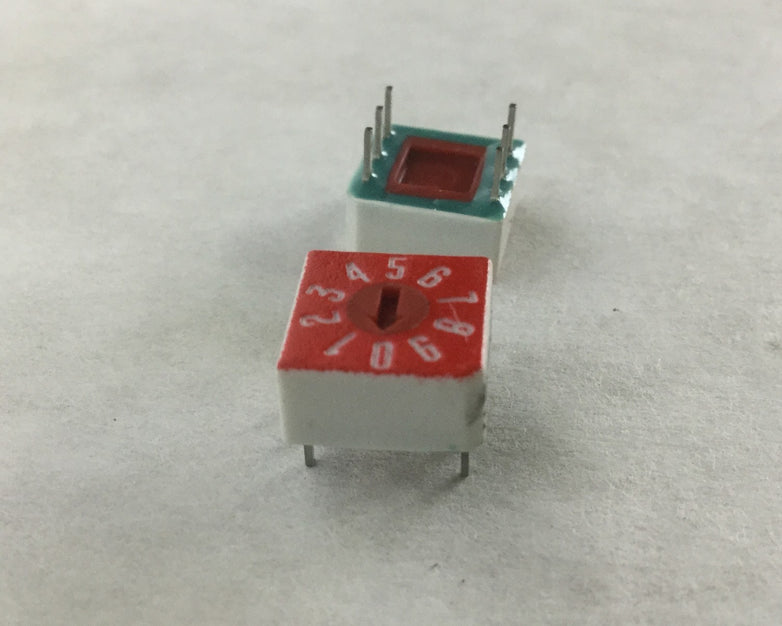 EECO D735, 330002GS, Lot of 8, Switch DIP, New,