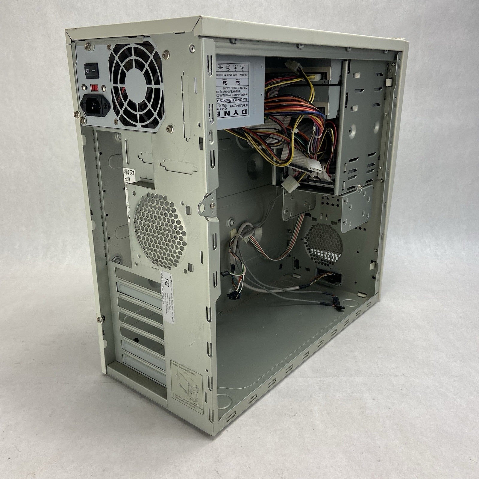 VPR Matrix Beige Mid Tower Computer Case Dynex DX-PS350W 350W PSU9