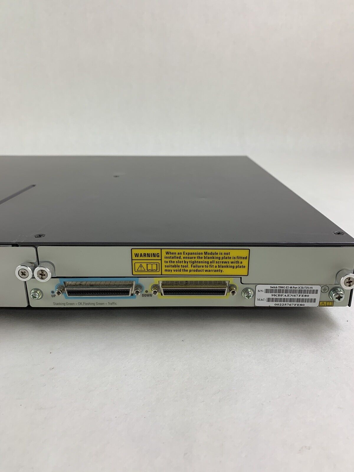 3Com 3CR17251-91 Switch 5500G-EI 48 Port Network Managed Switch Tested