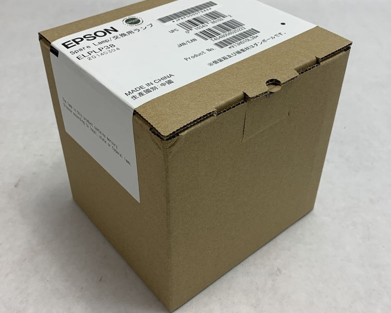 Epson ELPLP 38 OEM Projector Spare Lamp - New Sealed