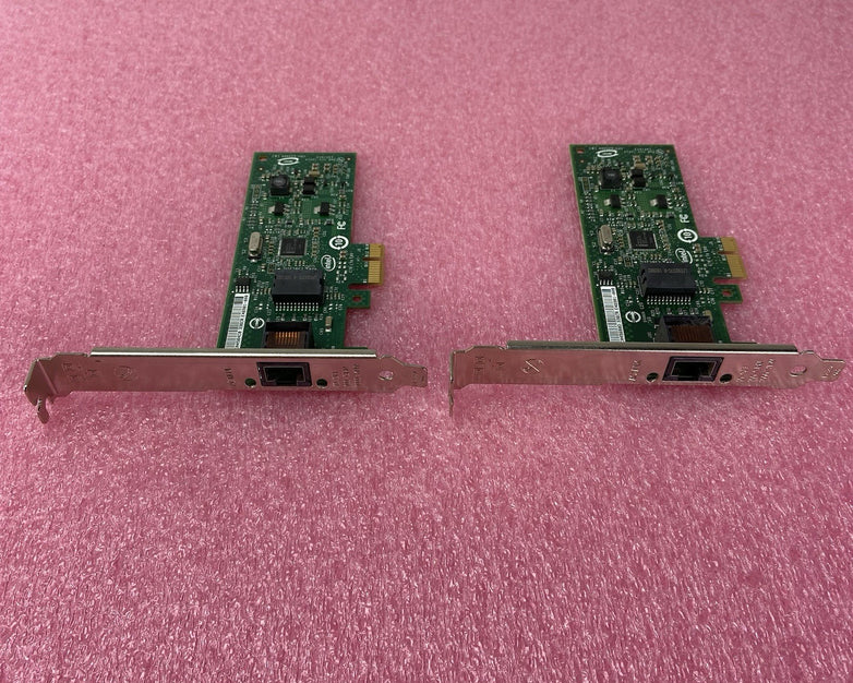 Lot of 2 Intel Gigabit CT Desktop Adapter PCIe EXPI9301CTBLK