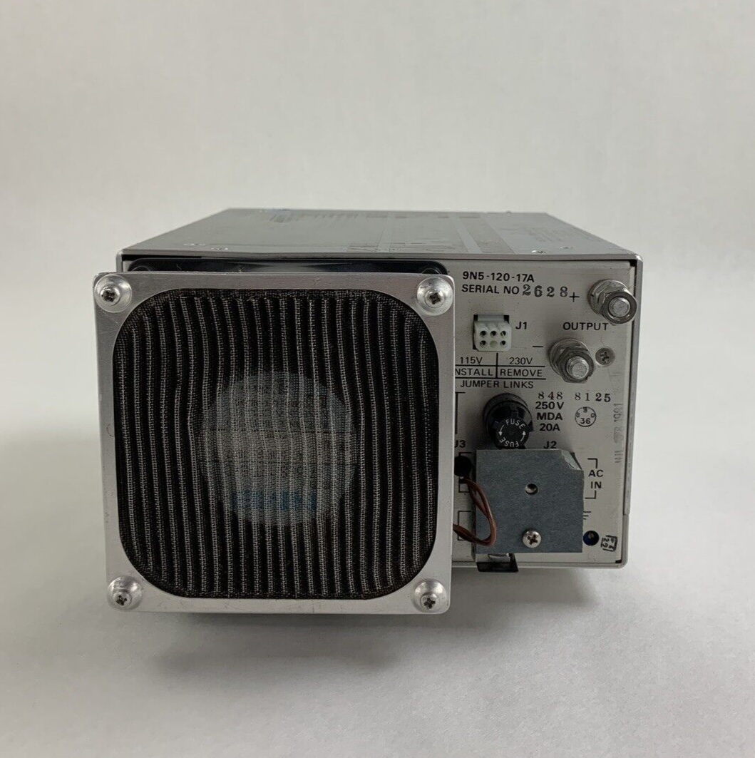 PowerTec DC Power Supply 115/230VAC 47-63Hz 1000W Max9N5-120-17A Untested