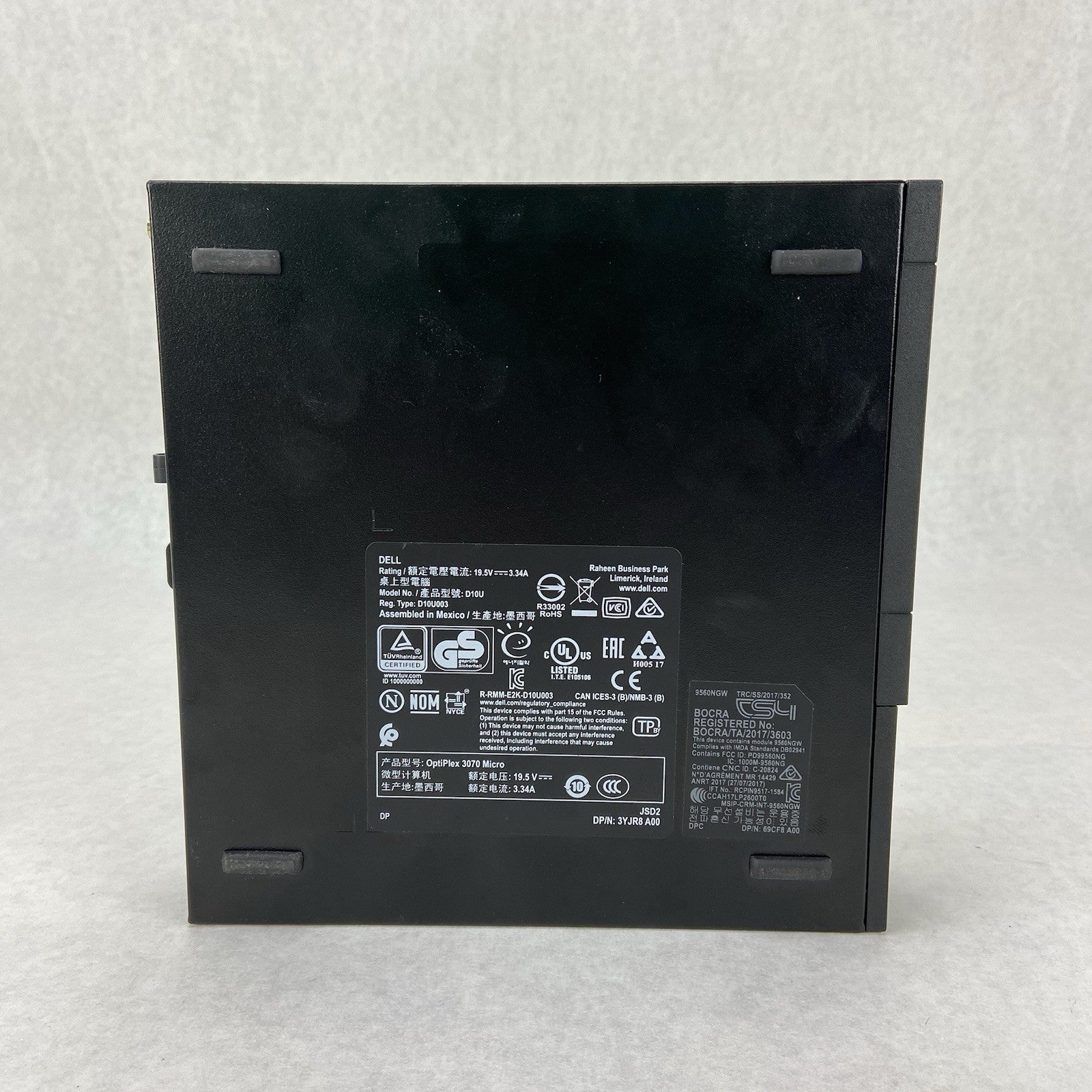 Dell Optiplex 3070 Micro Intel Core i5-8500T 2.1GHz 8GB RAM No HDDOSAC4