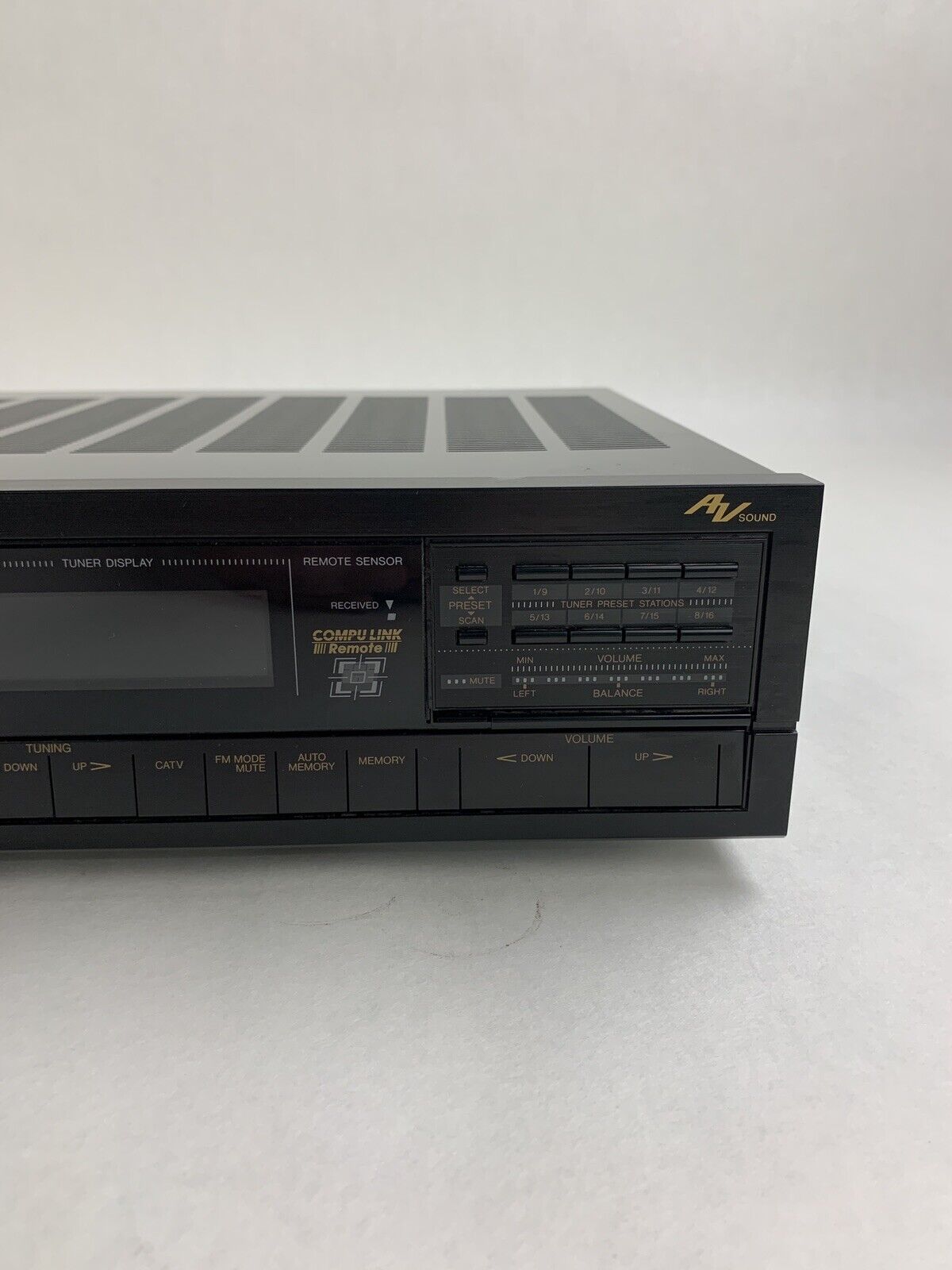 JVC RX-350 Computer Controlled Receiver Tested Parts and Repair No Output