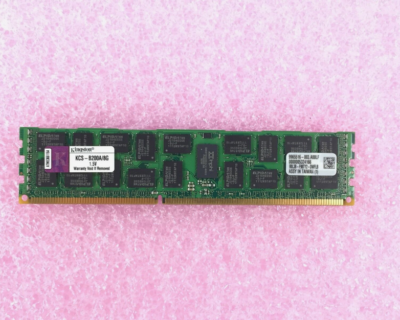 Kingston 8GB 240-Pin DDR3 SDRAM DDR3 1333 (PC3 10600) KCS-B200A/8G