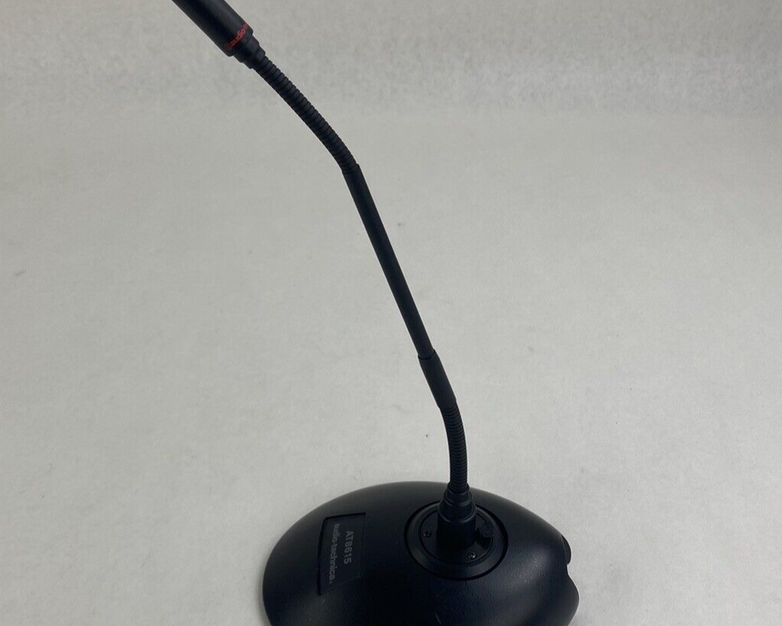 Audio-Technica AT8615 Desktop Microphone Stand w/ Pro 40Q Microphone Untested