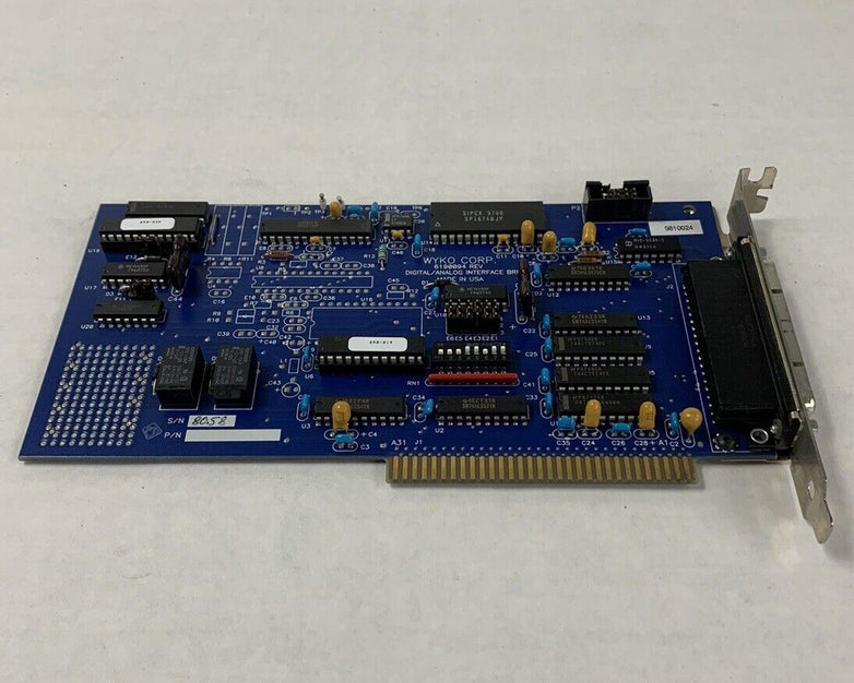 Wyko Corp. 6190094 Digital/Analog Interface Board