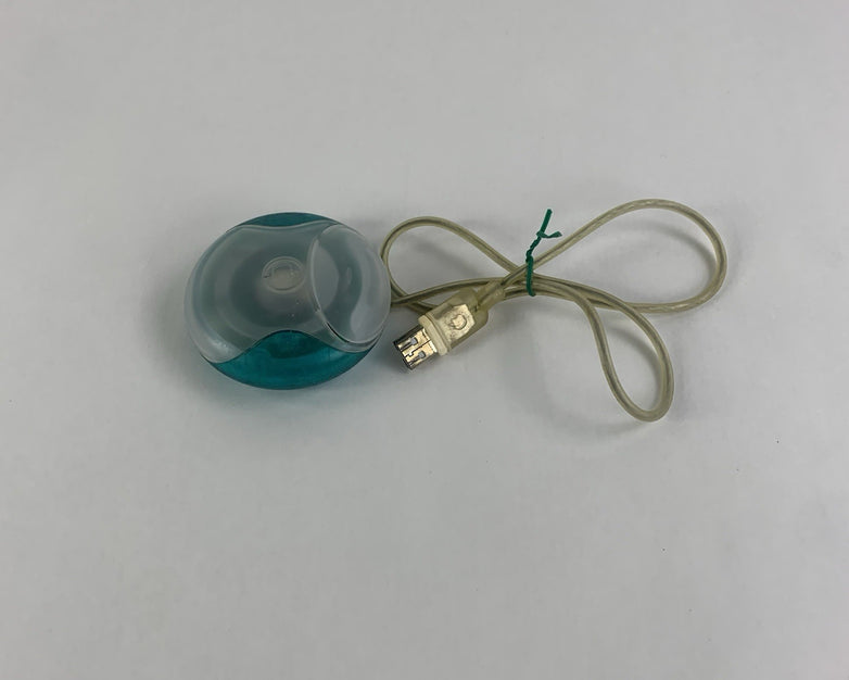 Vintage Apple M4848 USB Cyan Mouse - Tested