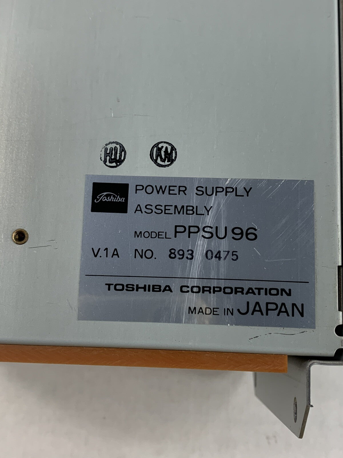 Toshiba PPSU96 Power Supply Assembly