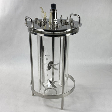 Sartorius 1.4404/2880 8L Liter Glass Vessel Bioreactor G-11522