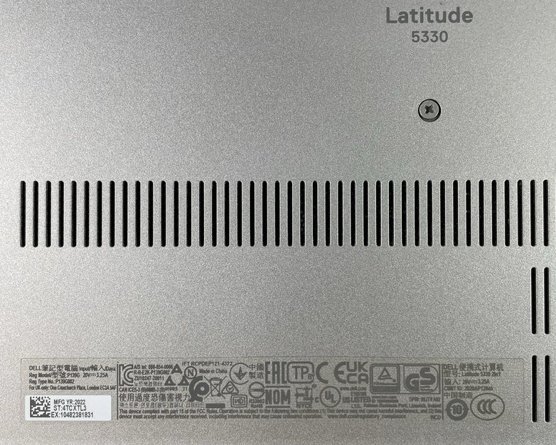 Dell Latitude 5330 13.3" i5-1235U 3.76 GHz 16 GB RAM No SSD/OS/AC