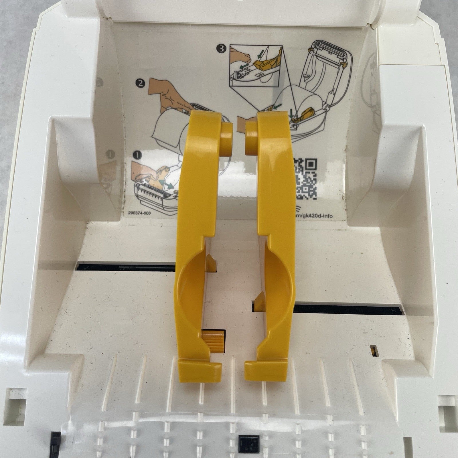 Zebra GK420D Printer Tested For Parts or Repair 279,948pgc9