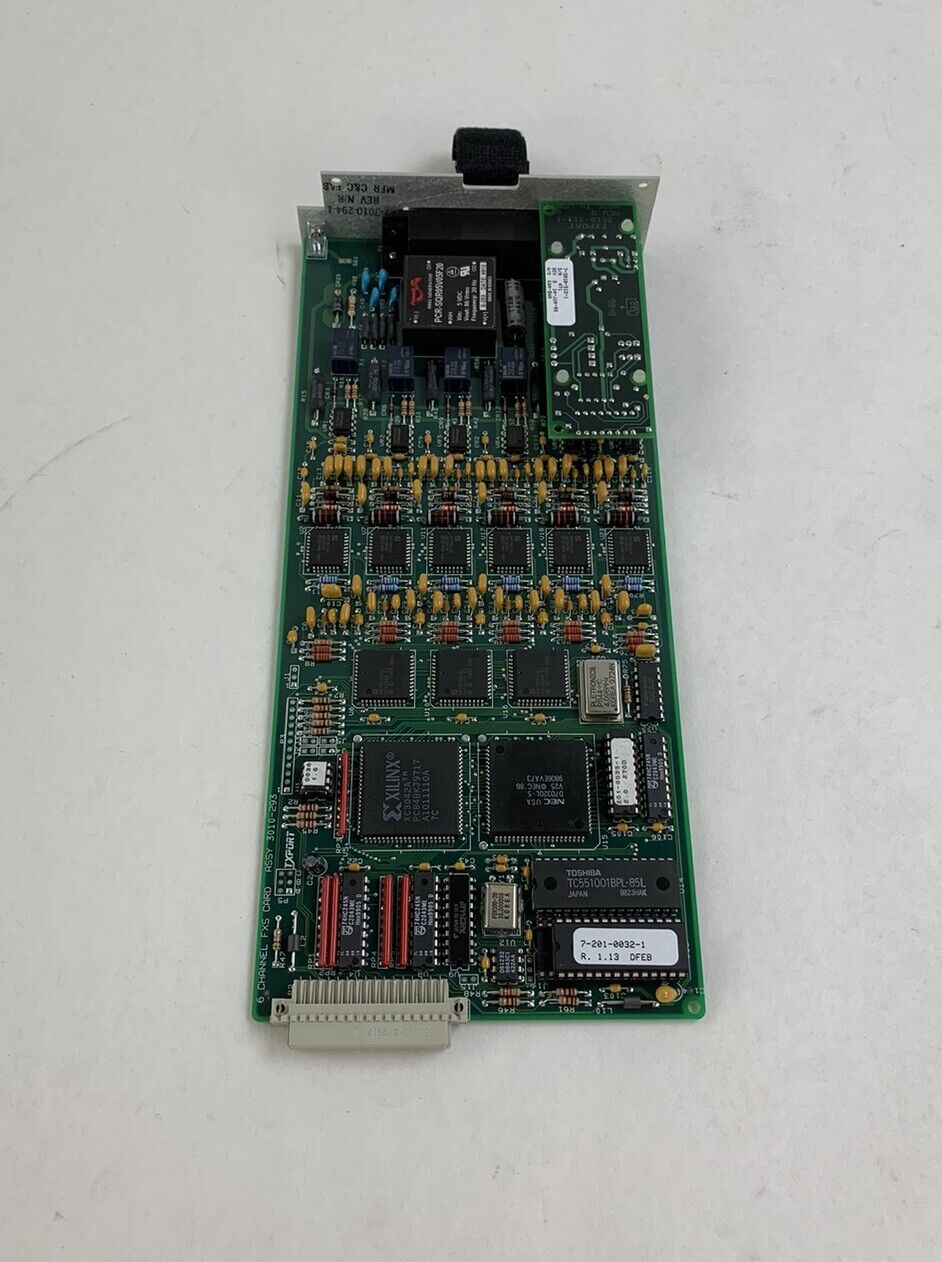 Northern Telecom 6 Channel FXS Card NCT1KTYAAA 3010-291-1 Board F-3010-200A-111