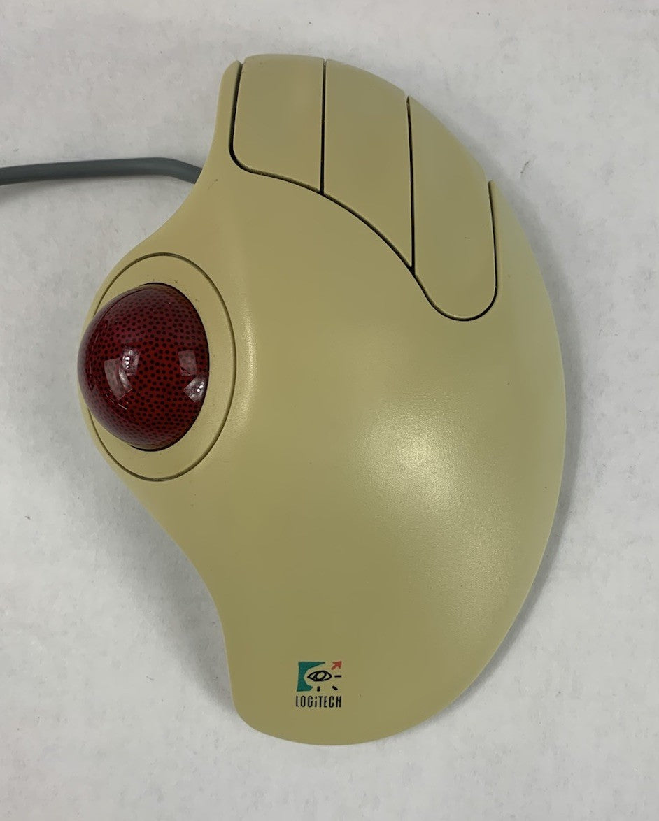 Logitech T-CH11 804122-00 Trackman PS/2-Wired Trackball Mouse5