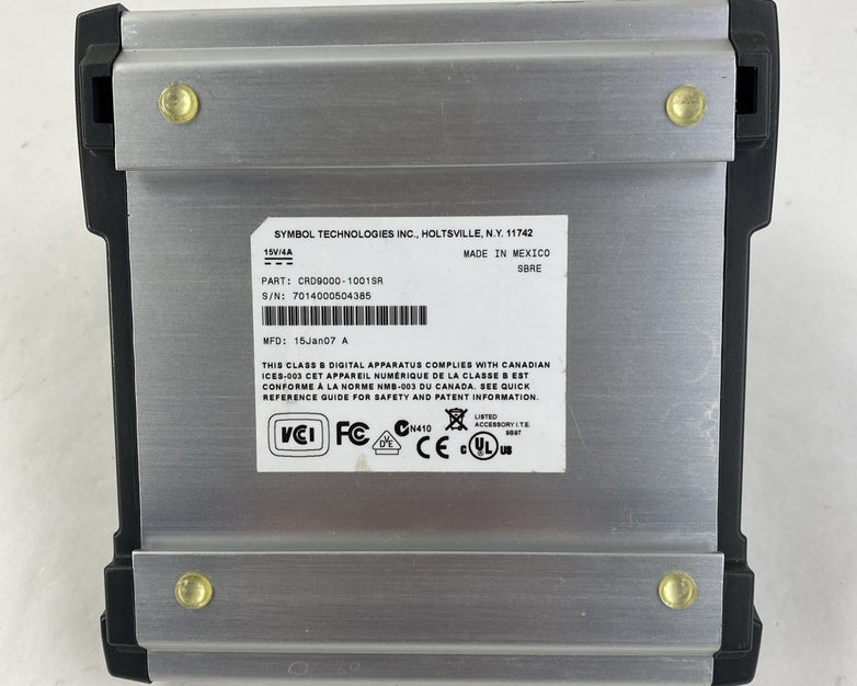 Symbol Technologies CRD9000-1001SR Charging Dock - No Power Cord Lot of 4