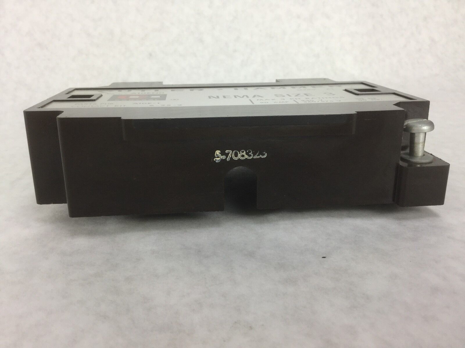 FRONT COVER ONLY Cutler Hammer A10EN0, (A10E-1) Nema Size 3 COVER ONLY