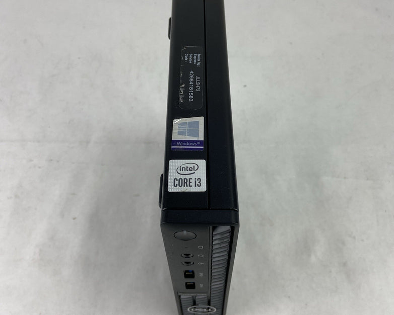 Dell Optiplex 3080 Micro Intel Core i3-10100T 3GHz 8GB RAM No AC/HDD/OS