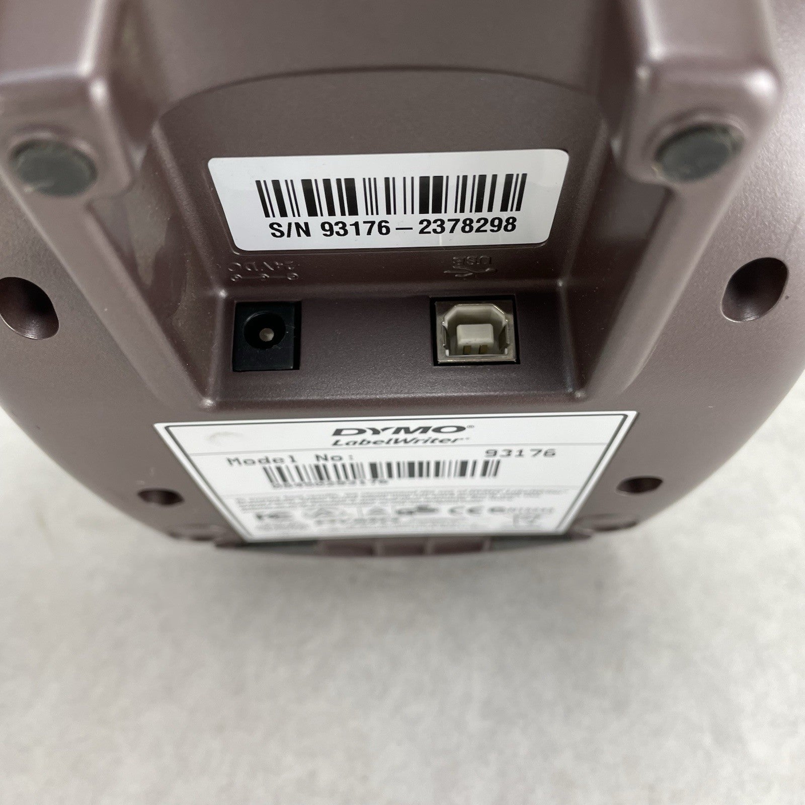 Dymo LabelWriter 400 Turbo Label Thermal Printer No Power Cord or Spool Tested