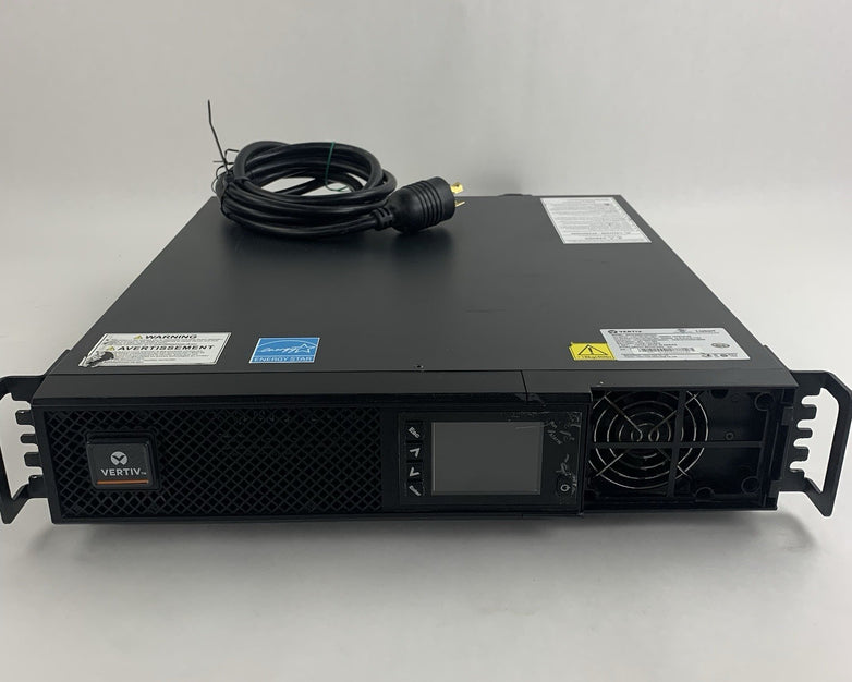 Liebert Vertiv GXT5-2000LVRT2UXL 2000VA 125V Rack UPS Tested Missing Door No Bat