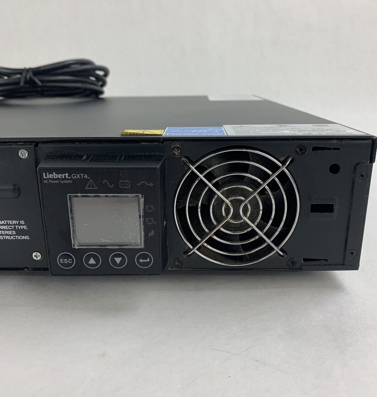 Emerson Vertiv Liebert GXT4-1500RT120 Network Power UPS System No Batteries