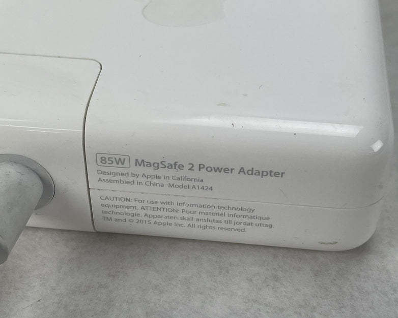 Apple A1424 OEM 85W MagSafe 2 Adapter Charger
