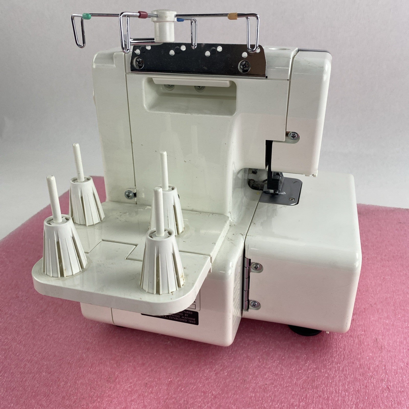 Janome 634 D MyLock Sewing Machine Eloctronic Controlled No Pedal or Cord8