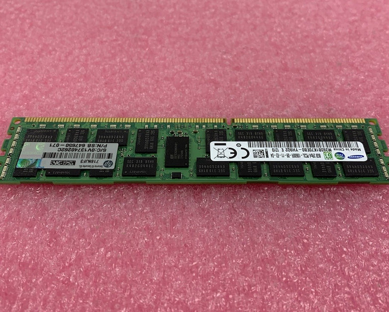 Samsung 8GB 2Rx4 PC3L-10600R-09-11-E2-D4 RAM Stick (Lot of 6)