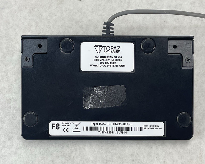 Topaz T-LBK462-BSB-RC Signature Pad For Parts